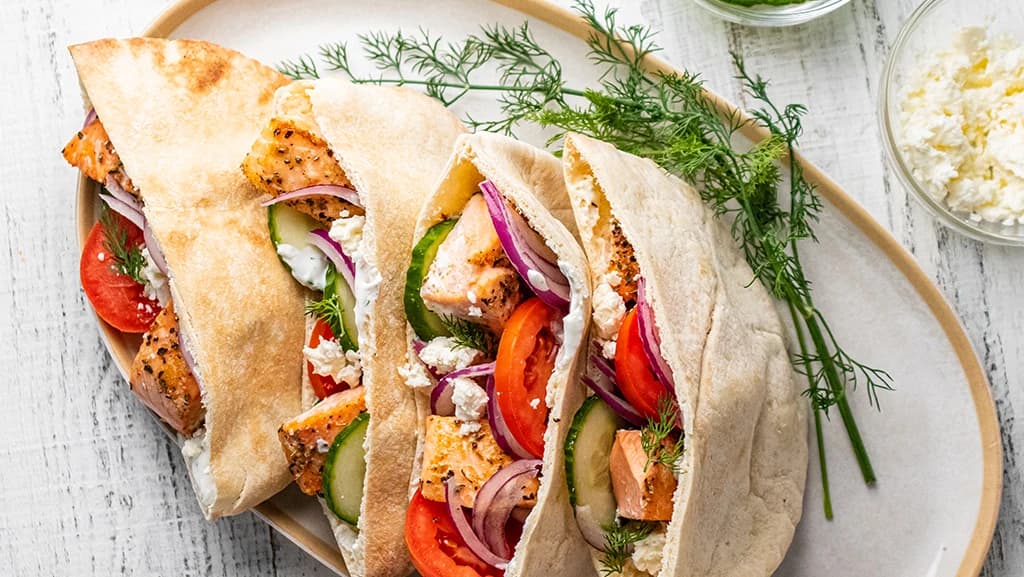 Salmon Gyros