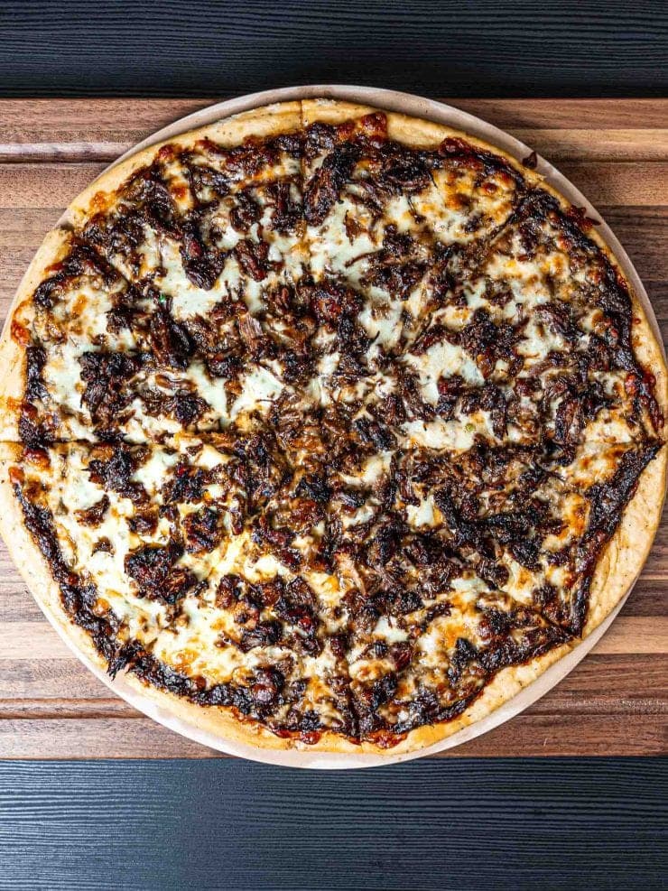 Oxtail Pasta Pizza