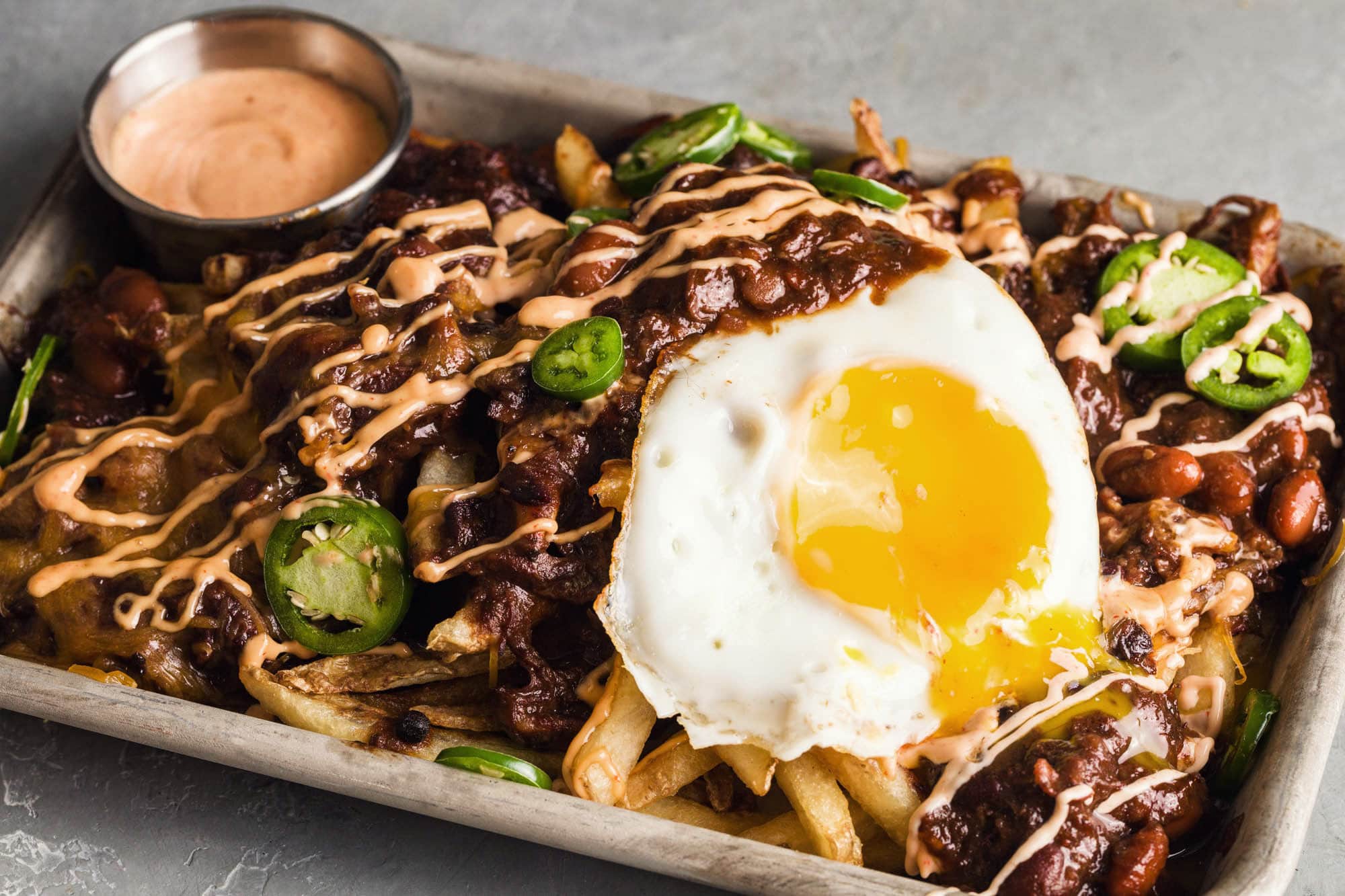 Oxtail Loaded Fries Box