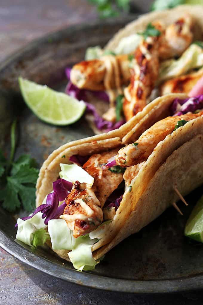 Jerk Chicken Gyros