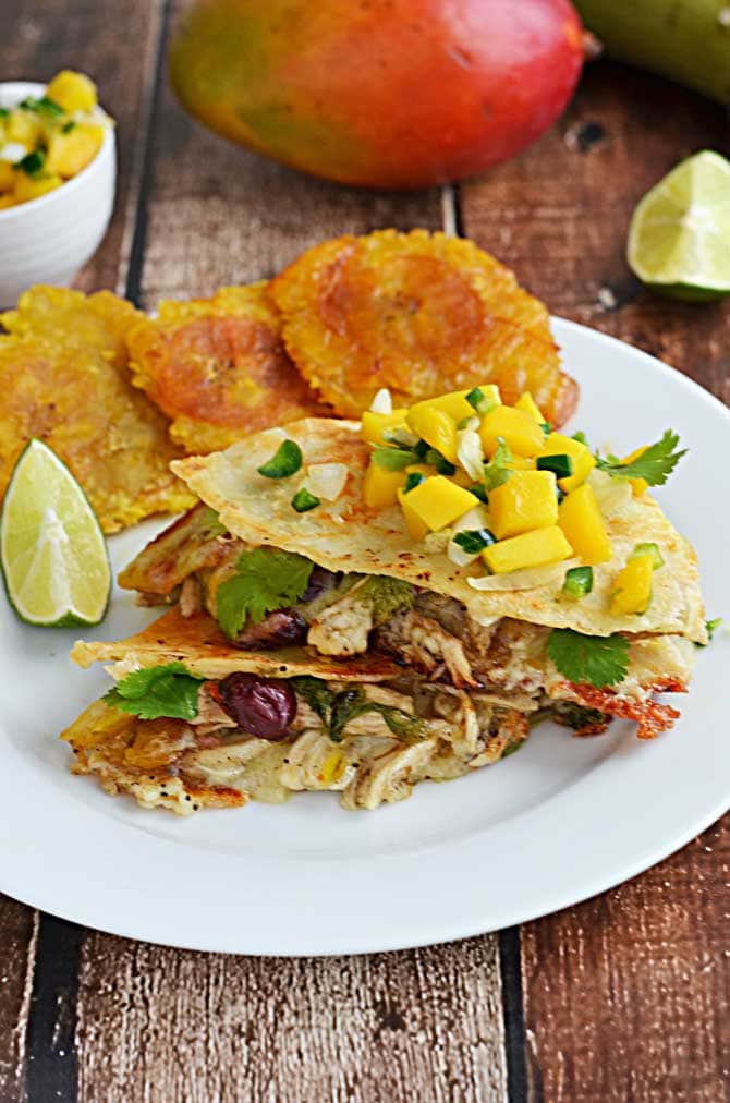 Bk Pasta Jerk Chicken Quesadillas