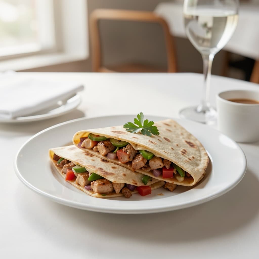 Chicken Jerk Box Quesadilla